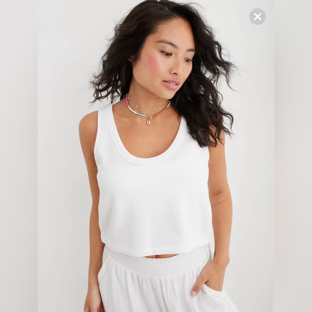 Aerie Weekend Fleece Tank Top